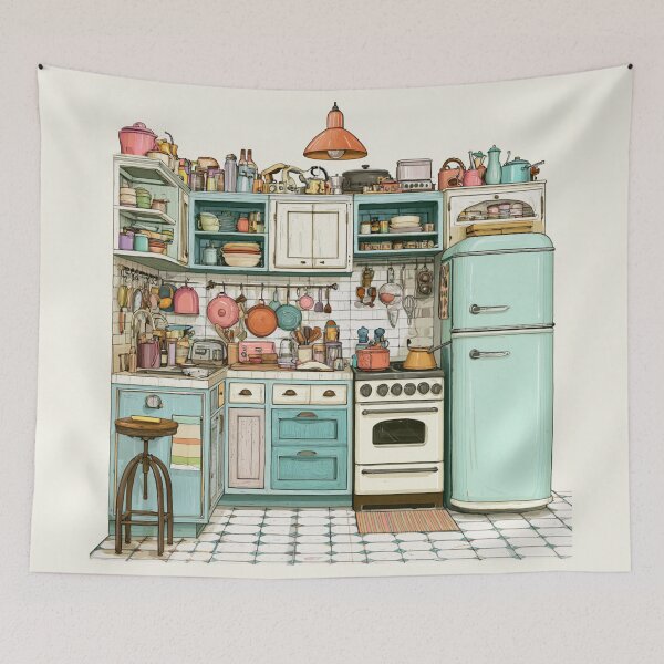 Item preview, Cozy Kitchen designed and sold by bubblyrainbow.