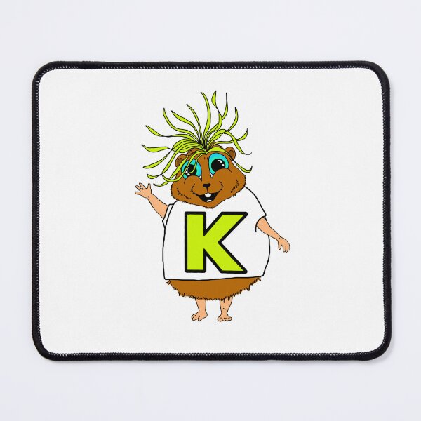 Item preview, Letter K Hamster designed and sold by cameoivory.