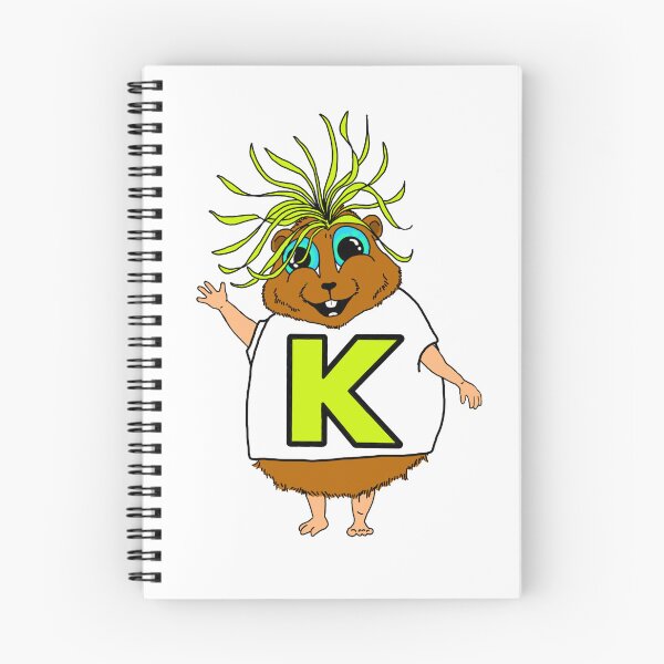 Item preview, Letter K Hamster designed and sold by cameoivory.