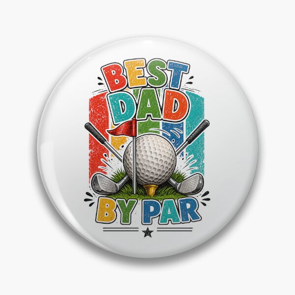 Item preview, Best Dad By Par Golfing Gifts Dad Father's Day Golf designed and sold by QuiteOrbit.