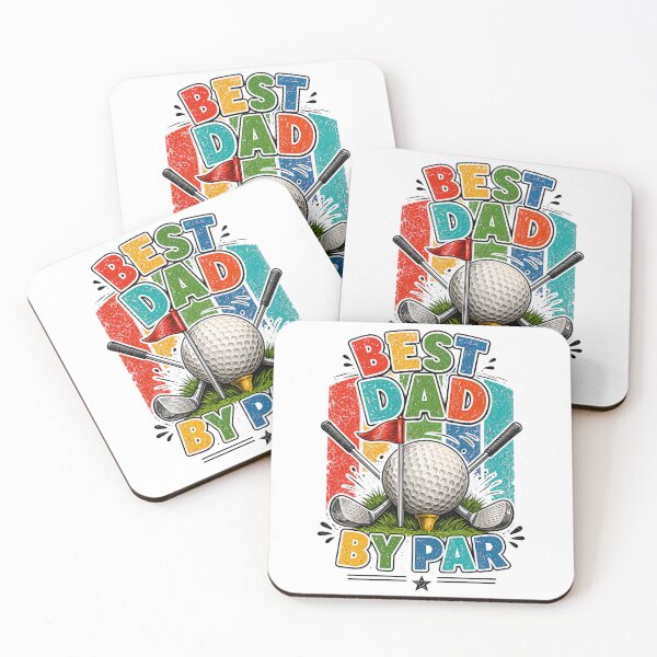 Item preview, Best Dad By Par Golfing Gifts Dad Father's Day Golf designed and sold by QuiteOrbit.