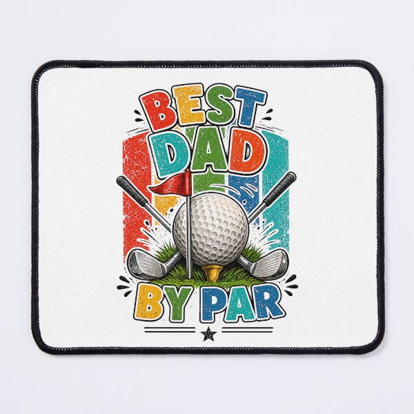 Item preview, Best Dad By Par Golfing Gifts Dad Father's Day Golf designed and sold by QuiteOrbit.