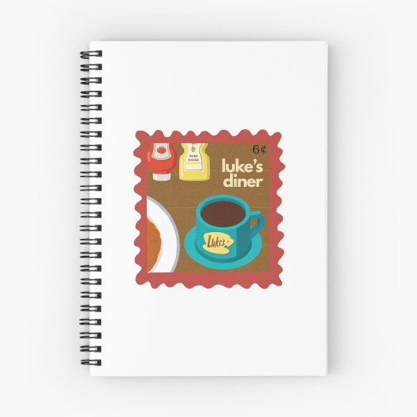 Item preview, Luke's Diner Stamp designed and sold by kayleedojo.
