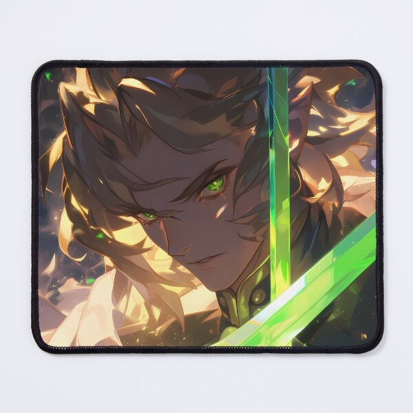 Item preview, Mikaela Hyakuya Seraph Of The End Glowing Dramatic Green Aura designed and sold by bystudiolereve.