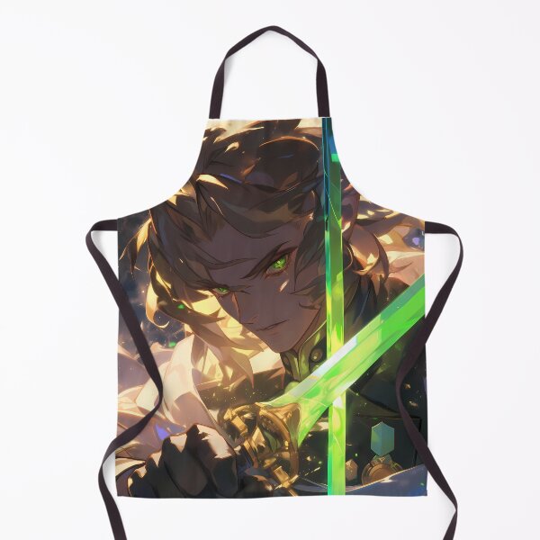 Item preview, Mikaela Hyakuya Seraph Of The End Glowing Dramatic Green Aura designed and sold by bystudiolereve.