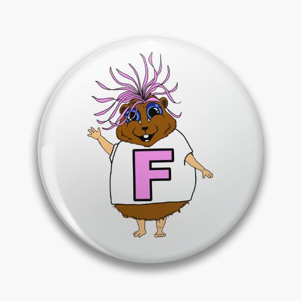 Item preview, Letter F Hamster designed and sold by cameoivory.