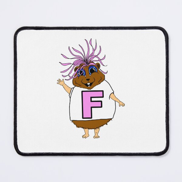 Item preview, Letter F Hamster designed and sold by cameoivory.