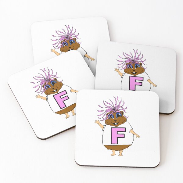 Item preview, Letter F Hamster designed and sold by cameoivory.