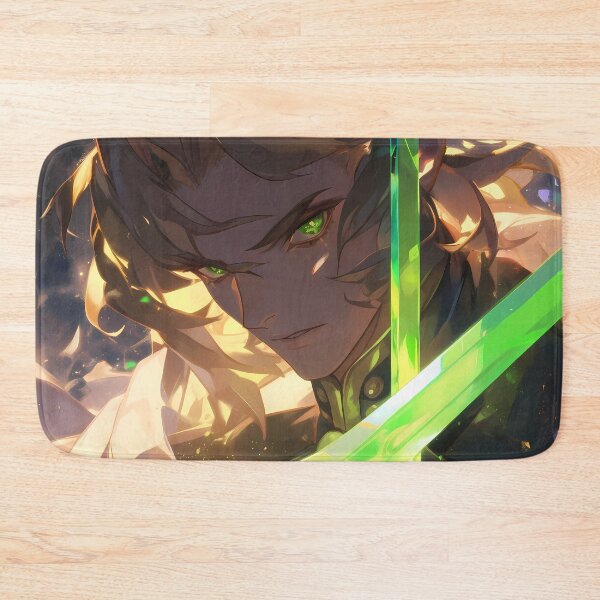 Item preview, Mikaela Hyakuya Seraph Of The End Glowing Dramatic Green Aura designed and sold by bystudiolereve.