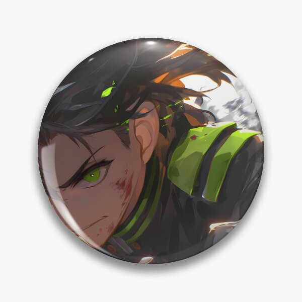 Item preview, Guren Ichinose Seraph Of The End Intense Green Aura Leadership designed and sold by bystudiolereve.