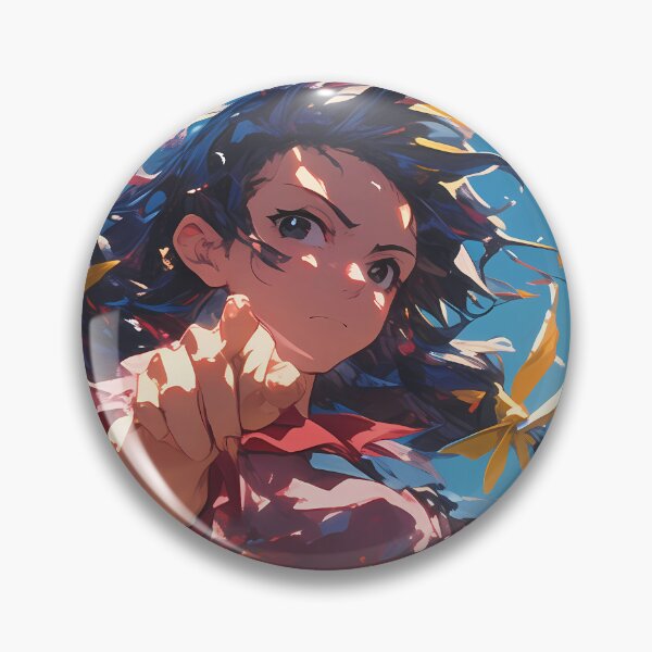 Item preview, Tsubasa Hanekawa Bakemonogatari Autumn Leaves Blue Sky Pointing designed and sold by bystudiolereve.