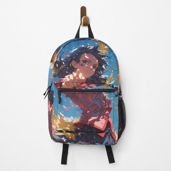 Item preview, Tsubasa Hanekawa Bakemonogatari Autumn Leaves Blue Sky Pointing designed and sold by bystudiolereve.