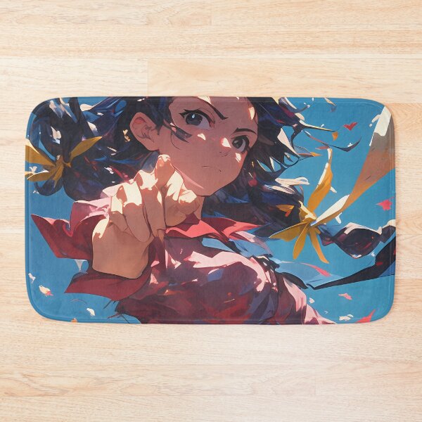 Item preview, Tsubasa Hanekawa Bakemonogatari Autumn Leaves Blue Sky Pointing designed and sold by bystudiolereve.
