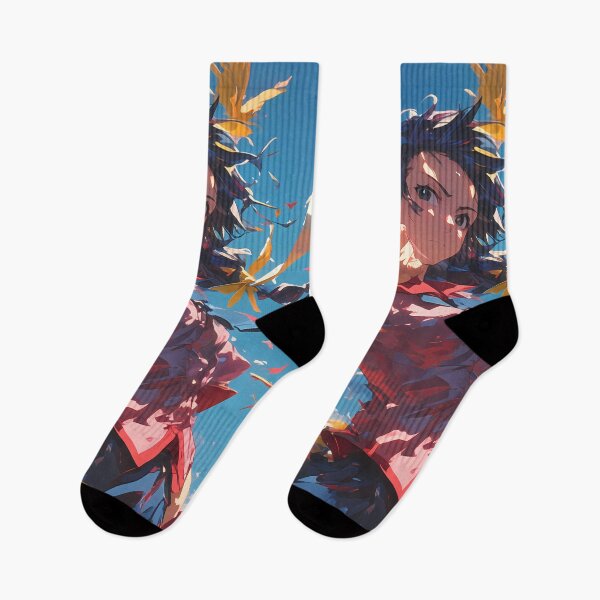 Item preview, Tsubasa Hanekawa Bakemonogatari Autumn Leaves Blue Sky Pointing designed and sold by bystudiolereve.