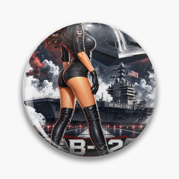 Item preview, B-2 Spirit Carrier Pin-Up designed and sold by castillomiami.