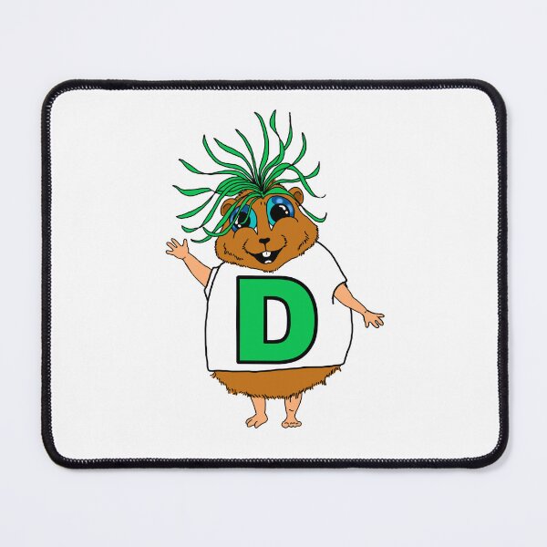 Item preview, Letter D Hamster designed and sold by cameoivory.