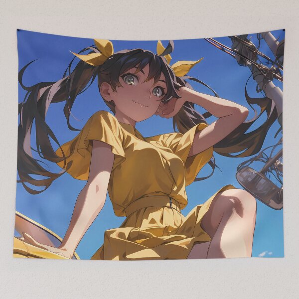 Item preview, Karen Araragi Bakemonogatari Yellow Street Car Swagger designed and sold by bystudiolereve.