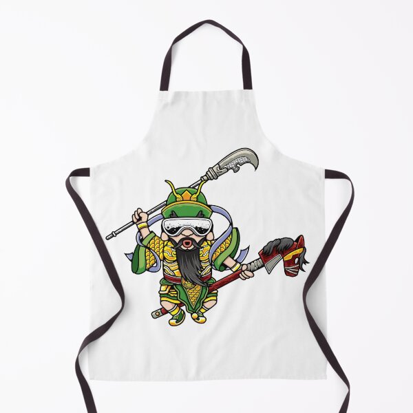 Item preview, Cool Cartoon Guan Yu Warrior Illustration designed and sold by Lexkon Liu's art.