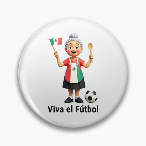 Item preview, Abuelita Futbolera — Mexico Soccer Grandma designed and sold by BajioAmigos.