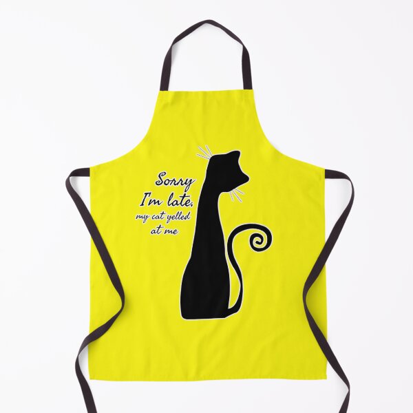 Item preview, Sorry I'm Late My Cat Demands My Attention. designed and sold by Naershop.