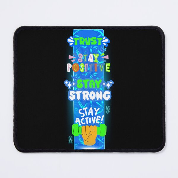 Item preview, Stay Strong Positive Gym Motivation Typography designed and sold by rich-moda.