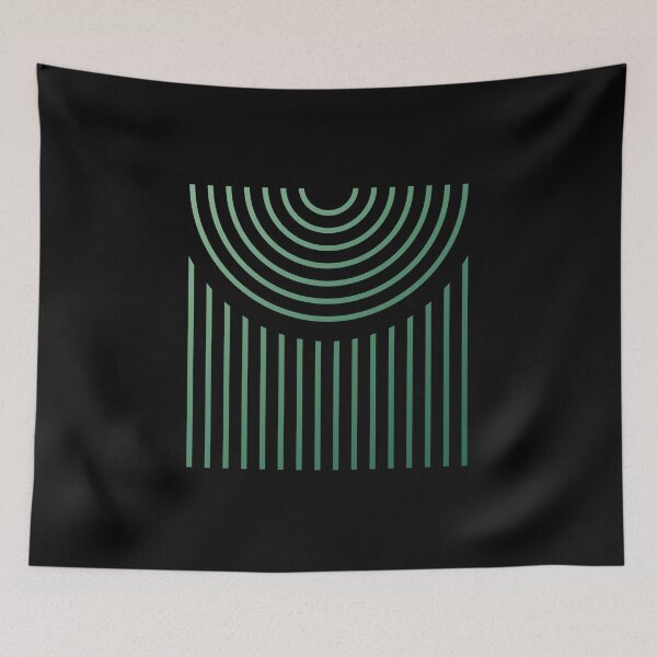 Item preview, Green Growth Stripes designed and sold by odkocreative.