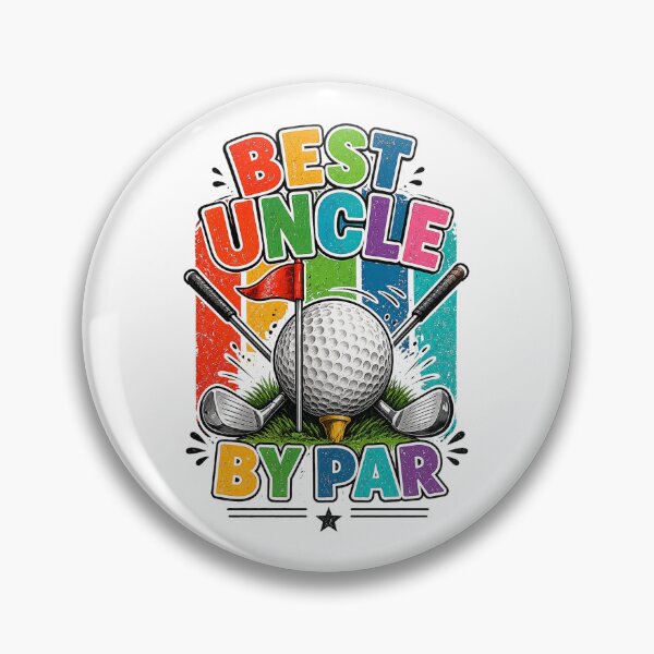 Item preview, Best uncle By Par Father's Day Golf designed and sold by QuiteOrbit.