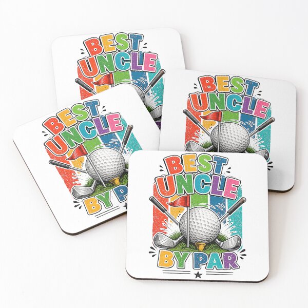 Item preview, Best uncle By Par Father's Day Golf designed and sold by QuiteOrbit.