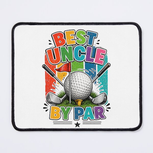 Item preview, Best uncle By Par Father's Day Golf designed and sold by QuiteOrbit.
