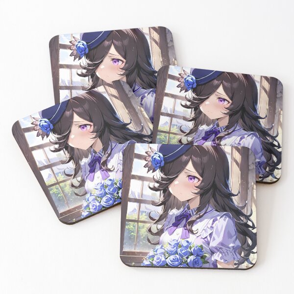 Item preview, Rice Shower Uma Musume Pretty Derby Blue Rose Bouquet Serenity designed and sold by PMartistStudio.
