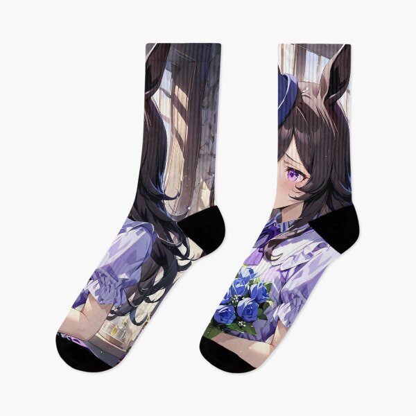 Item preview, Rice Shower Uma Musume Pretty Derby Blue Rose Bouquet Serenity designed and sold by PMartistStudio.