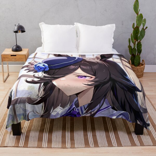 Item preview, Rice Shower Uma Musume Pretty Derby Blue Rose Bouquet Serenity designed and sold by PMartistStudio.