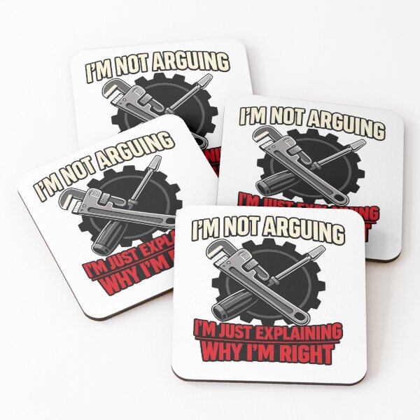 Item preview, HVAC Tech "I'm Not Arguing, I'm Just Explaining Why I'm Right" Funny HVAC Quote designed and sold by FrozenHeat97.