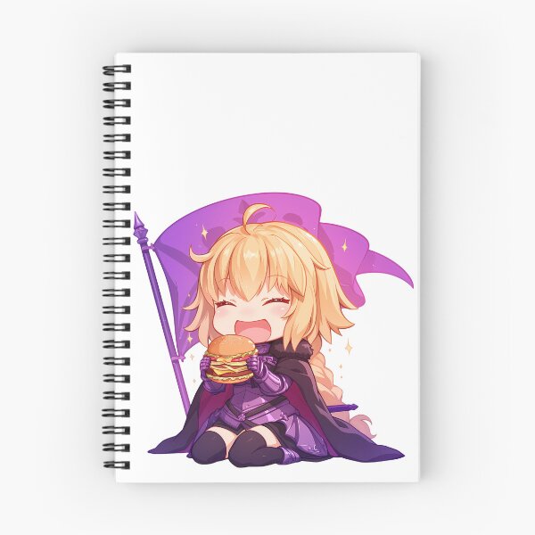 Item preview, Jeanne dArc Fate Grand Order Chibi Burger Knight Joy designed and sold by earlobejerk.