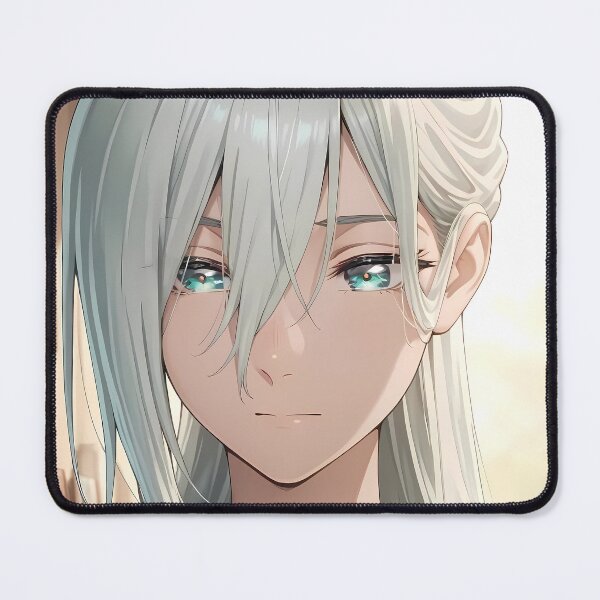 Item preview, Subaru Hoshina Fragrant Flower Calm Silver Hair Morning Portrait designed and sold by PMartistStudio.