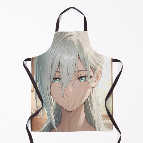Item preview, Subaru Hoshina Fragrant Flower Calm Silver Hair Morning Portrait designed and sold by PMartistStudio.