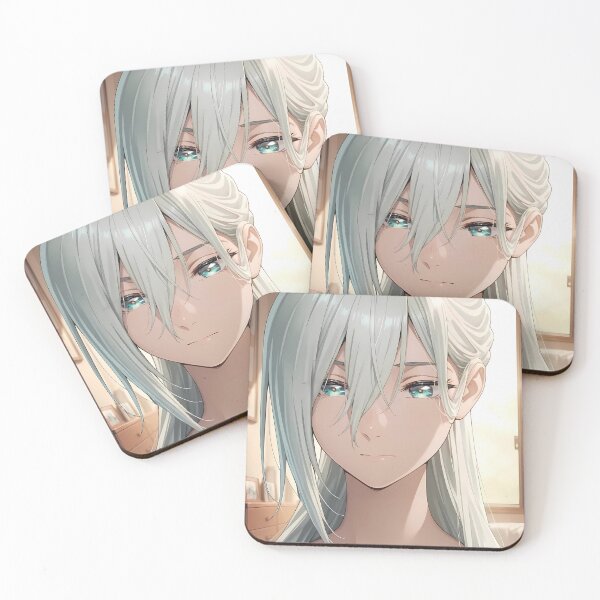 Item preview, Subaru Hoshina Fragrant Flower Calm Silver Hair Morning Portrait designed and sold by PMartistStudio.