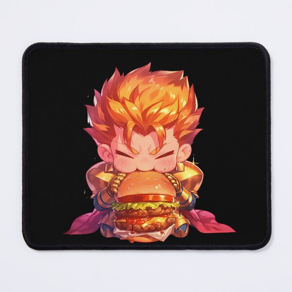 Item preview, Gilgamesh Fate Grand Order Golden Chibi Burger King Energy designed and sold by earlobejerk.