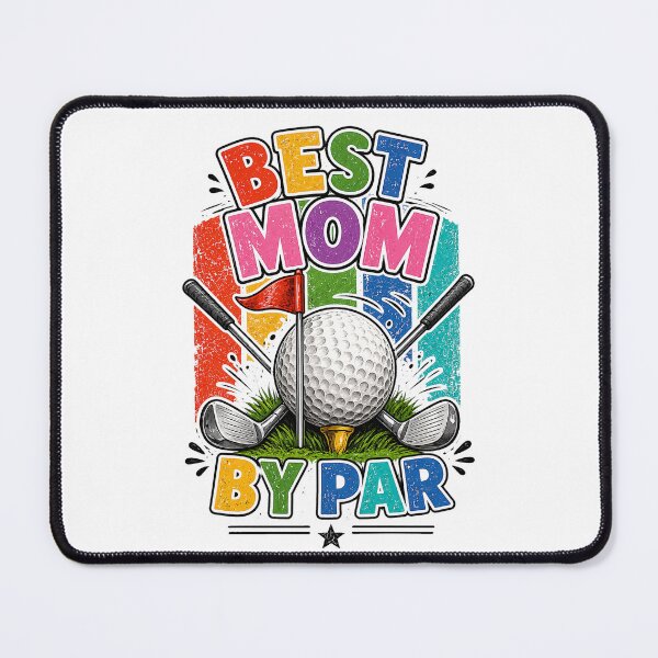 Item preview, Best Mom By Par Golf Mom Mothers Day Golfing Golfer designed and sold by QuiteOrbit.
