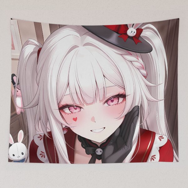 Item preview, Sparxie Honkai Star Rail Bunny Hat Closeup Smile designed and sold by PMartistStudio.