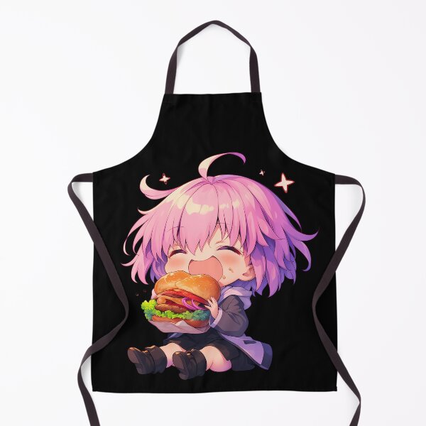 Item preview, Mash Kyrielight Fate Grand Order Chibi Burger Moment designed and sold by earlobejerk.