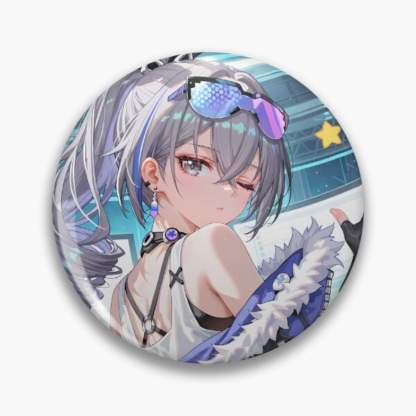 Item preview, Silver Wolf Honkai Star Rail Cyber Arena Wink designed and sold by PMartistStudio.