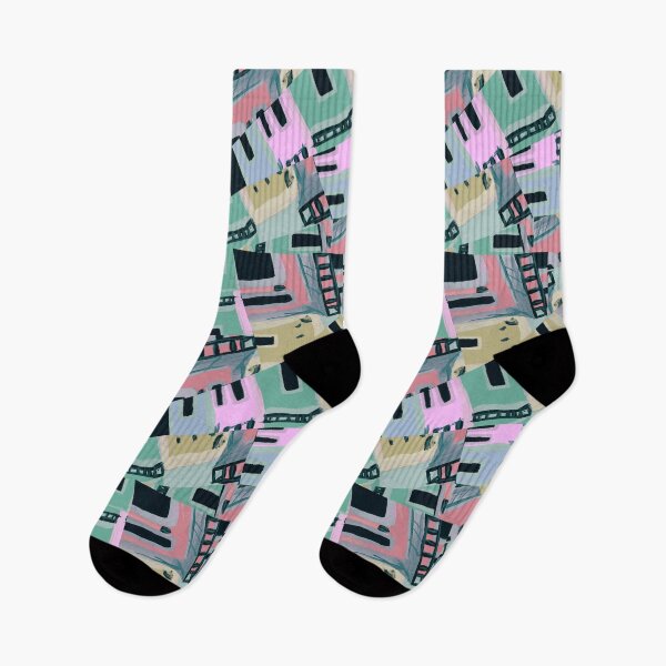 Item preview, San Juan Houses Color-Way 2 Print designed and sold by Michael Mercado Jr. Design.