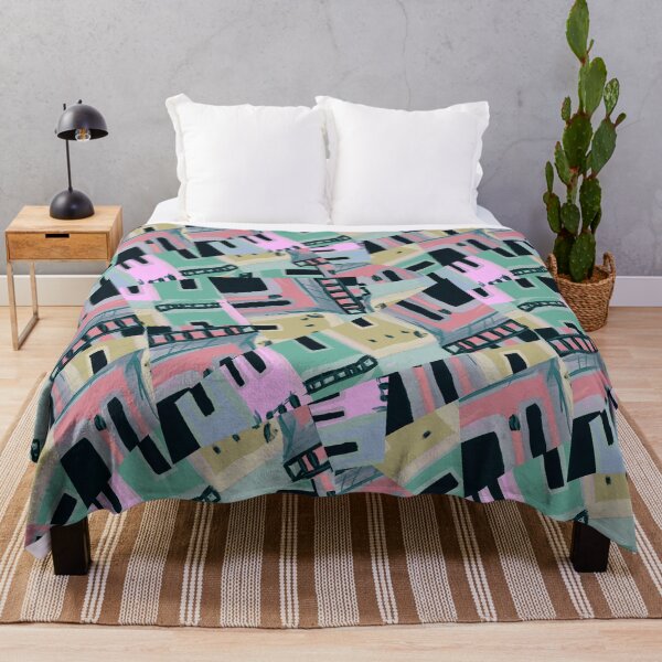 Item preview, San Juan Houses Color-Way 2 Print designed and sold by Michael Mercado Jr. Design.