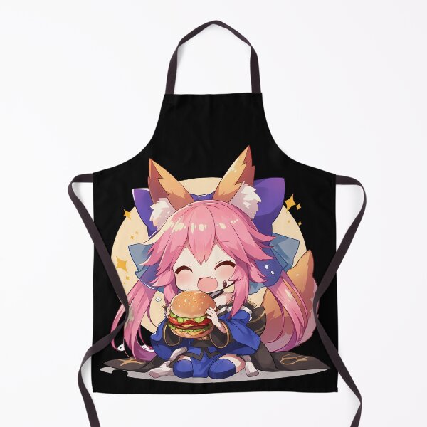 Item preview, Tamamo no Mae Fate Grand Order Chibi Burger Delight designed and sold by earlobejerk.