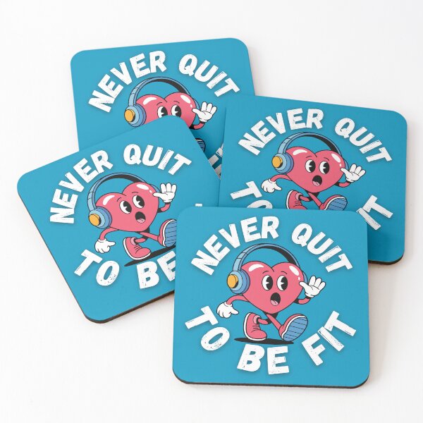 Item preview, Walking Heart Fitness never quit to be fit designed and sold by Shean Fritts.