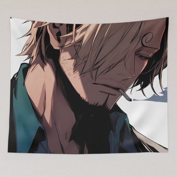 Item preview, Sanji Vinsmoke One Piece Dark Side Profile Mood designed and sold by BrianRayan.