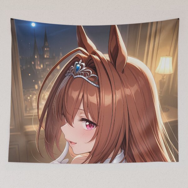 Item preview, Daiwa Scarlet Uma Musume Pretty Derby Evening Elegance Glow designed and sold by PMartistStudio.