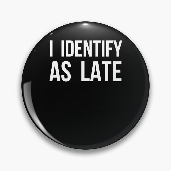 Item preview, Perpetually Late Humorous Text Design designed and sold by snowry.