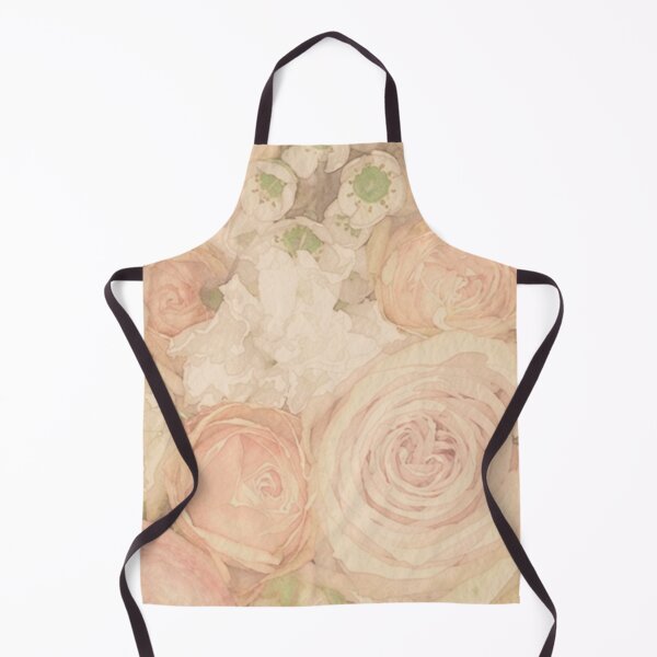 Item preview, Apricot Peach Ranunculus Pattern designed and sold by Studio Edit.